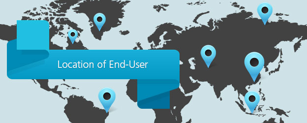 SMS Location of End-User